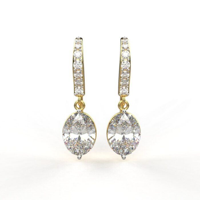 Avarta Jewellery Mystic Gold Drop Earrings - Image 2