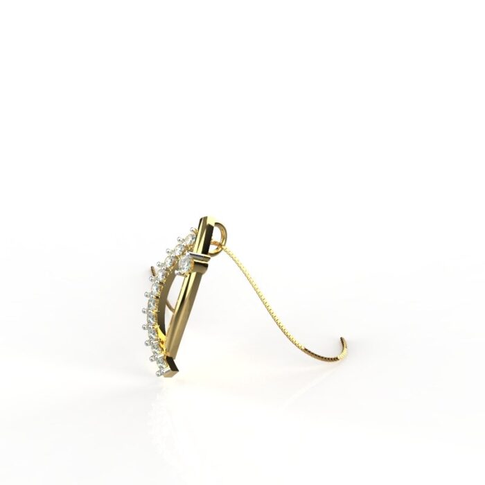 Avarta Jewellery 18k Gold Allure Pendant For Girls & Women - Image 2