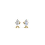 Avarta Gold Marine Diamond Earrings for Kids