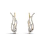 Avarta Jewellery Allure Gold Diamond Earrings For Girls & Women