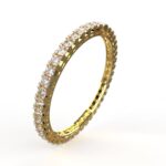 Avarta Jewellery 92.5 Sterling Silver 50 Cents Diamond Bangle - Single Pcs