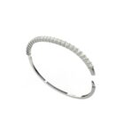 Avarta Sterling Silver Diamond Bracelet Kada For Girls and Women