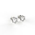 Avarta Jewellery 92.5 Sterling Silver 1.50 Carat Each Solitaire Stud Earrings for Girls & Women