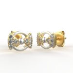 Avarta Jewellery 18K Hallmarked Gold Studs Earrings With Certified Diamonds For Kids, Girls & Women