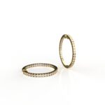 Avarta Gold Diamond Bali Earring For Girls and Women