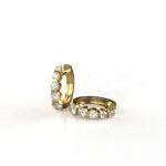 Avarta Jewellery Gold Lab Grown Diamond Bali Earring