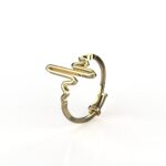 Avarta 18k Gold Heart Beat Resizable Ring