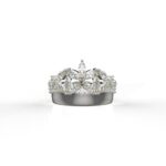 Avarta Jewellery Sterling Silver Crown Ring