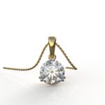 Avarta Jewellery Lab Grown Diamond Solitaire Pendant