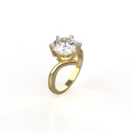 Avarta Jewellery 2 Carat Lab Grown Diamond Solitaire Ring
