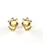 Avarta Jewellery Sterling Silver Hello Kitty Earrings For Girls