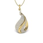 Avarta Jewellery Classic Drop Design Lab Grown Diamond Pendant