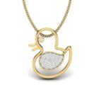 Avarta Jewellery Dazzling Baby Duck Lab Grown Diamond Pendant