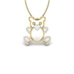 Avarta Jewellery Little Teddy Lab Grown Diamond Pendant