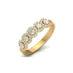 Avarta Jewellery 18K Gold Glim Diamond Ring