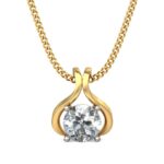 Avarta Jewellery Solitaire Pendant With Lab Grown Diamond